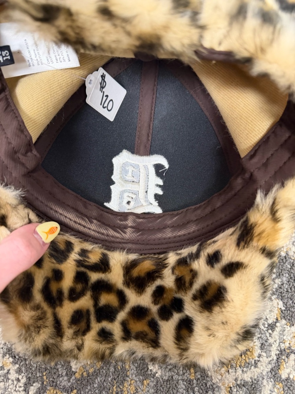 R 13 Cheetah Hat - Picture 4 of 4